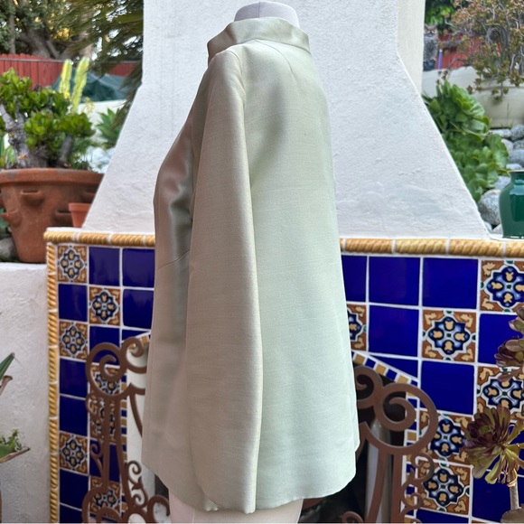 Vintage ‘60s Russells Jackie O’s Style Mock Neck Lined Jacket Size M Flaws - Picture 7 of 11